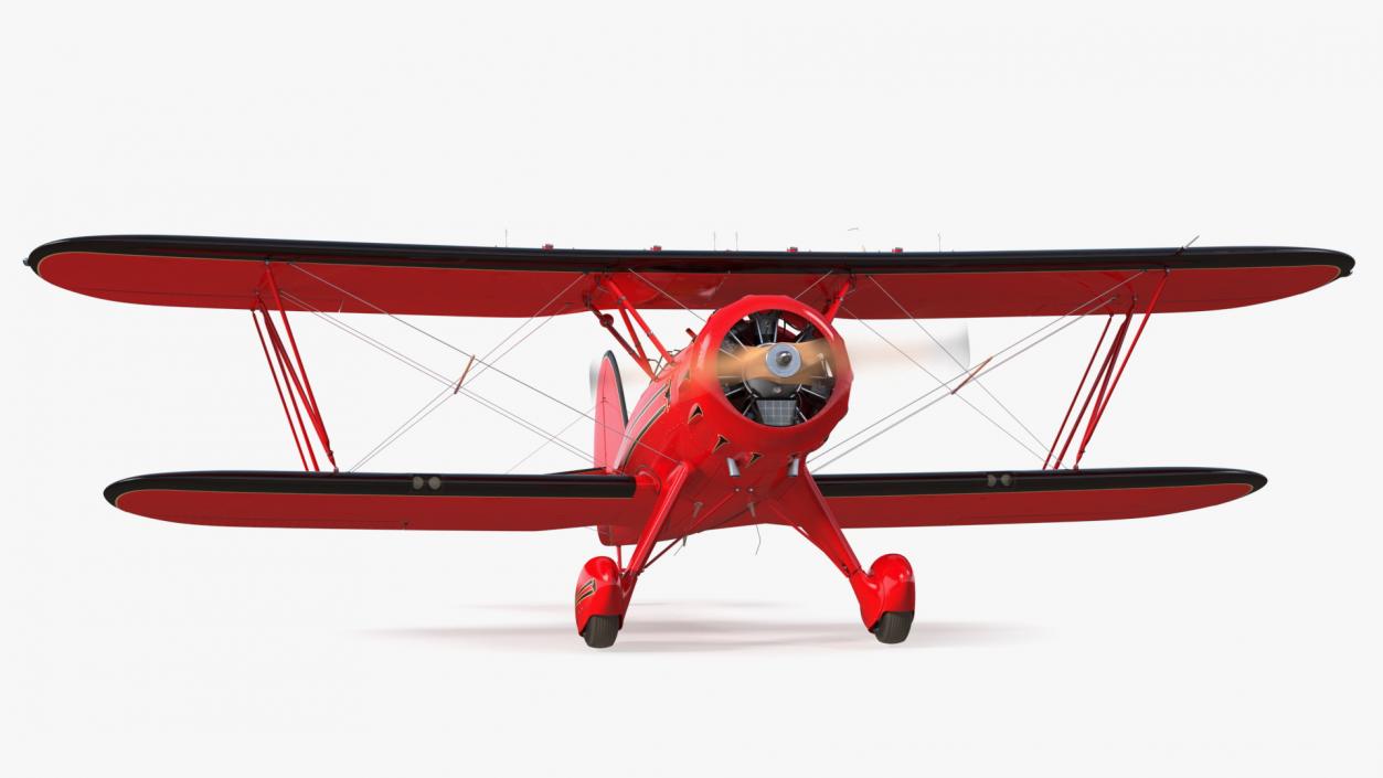 3D Spirit of 30A Coastal Biplane YMF-5 Piloted model