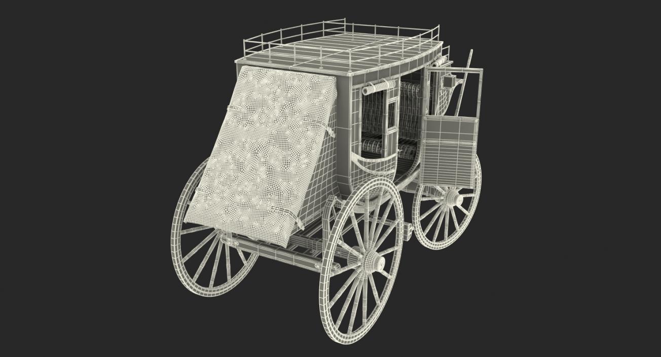 3D Concord Stagecoach model