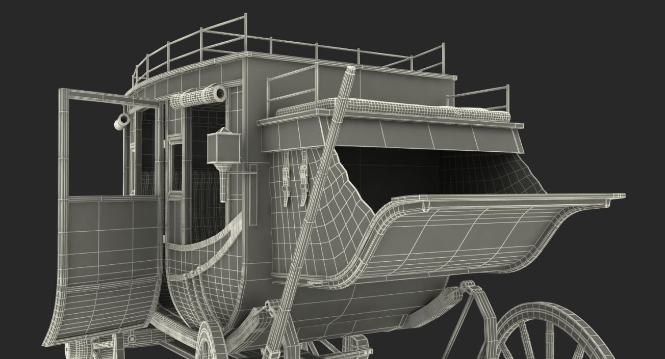 3D Concord Stagecoach model