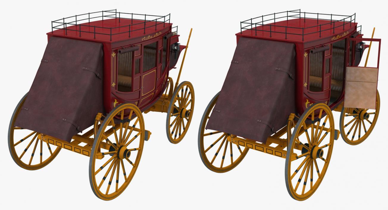 3D Concord Stagecoach model