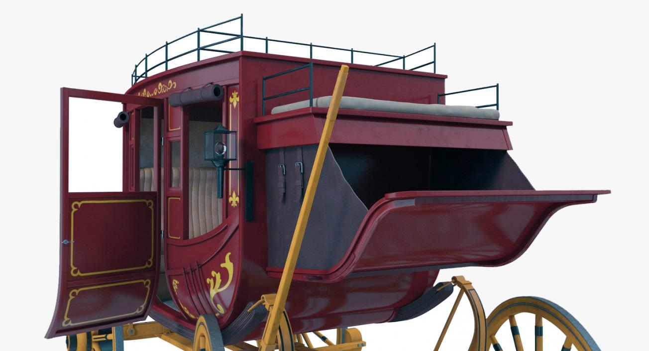 3D Concord Stagecoach model