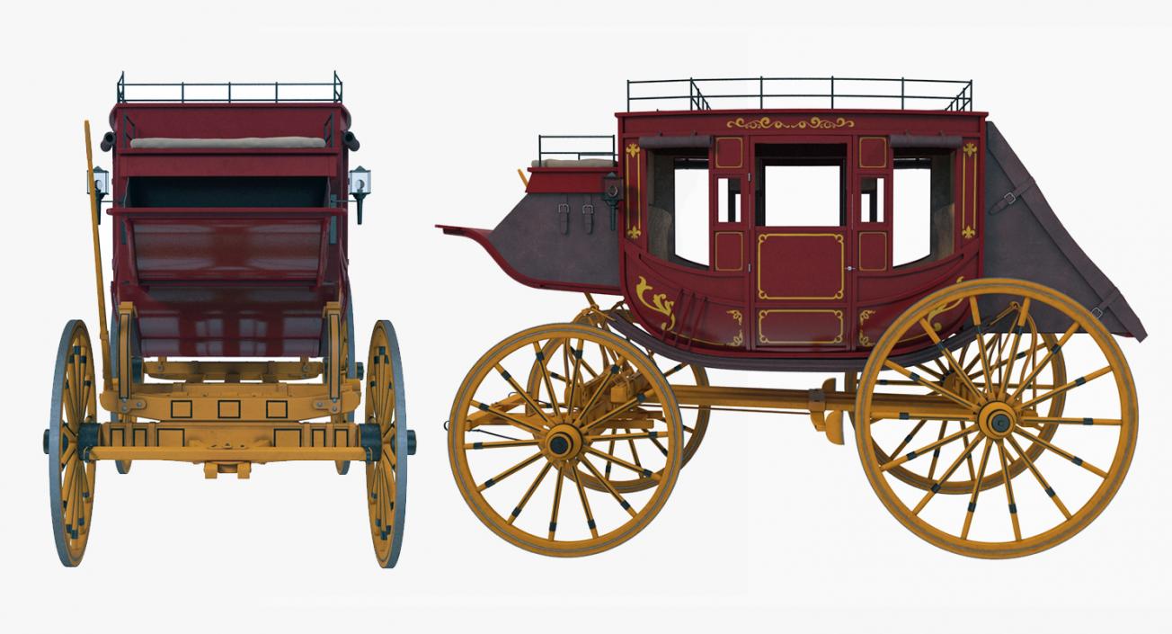 3D Concord Stagecoach model