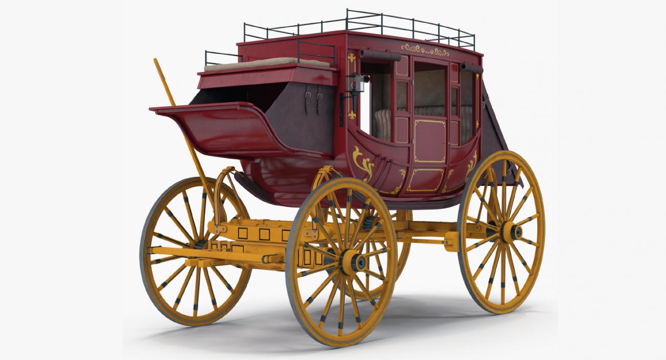 3D Concord Stagecoach model