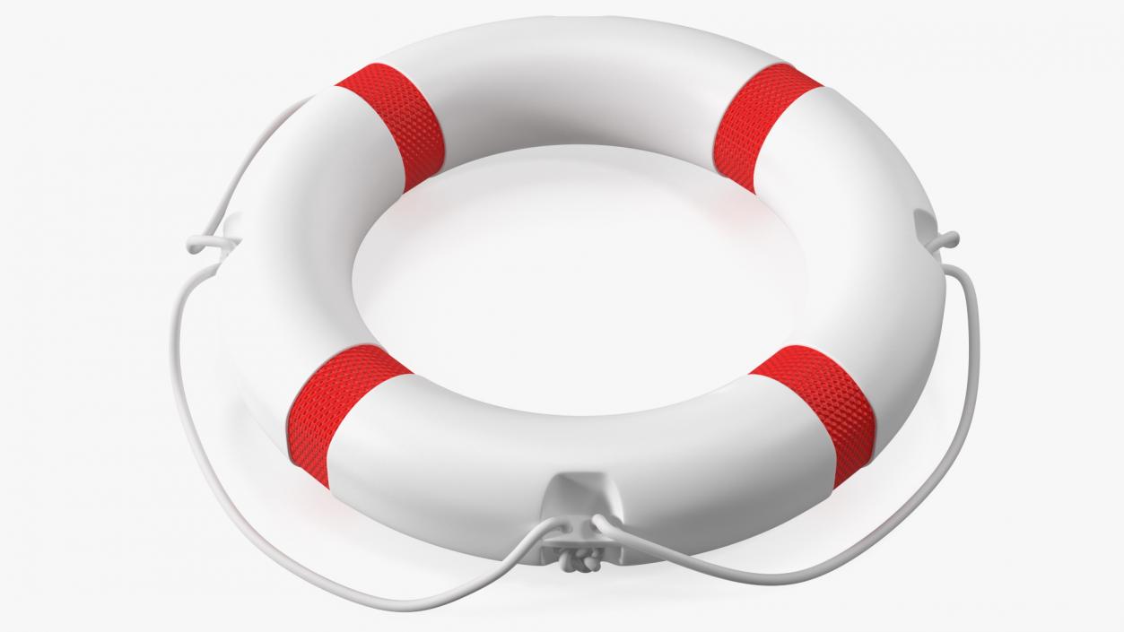 3D model Lifebuoy Red(1)