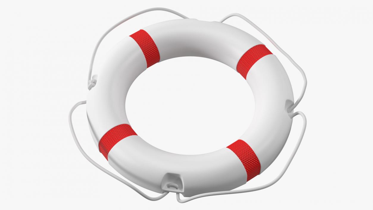 3D model Lifebuoy Red(1)