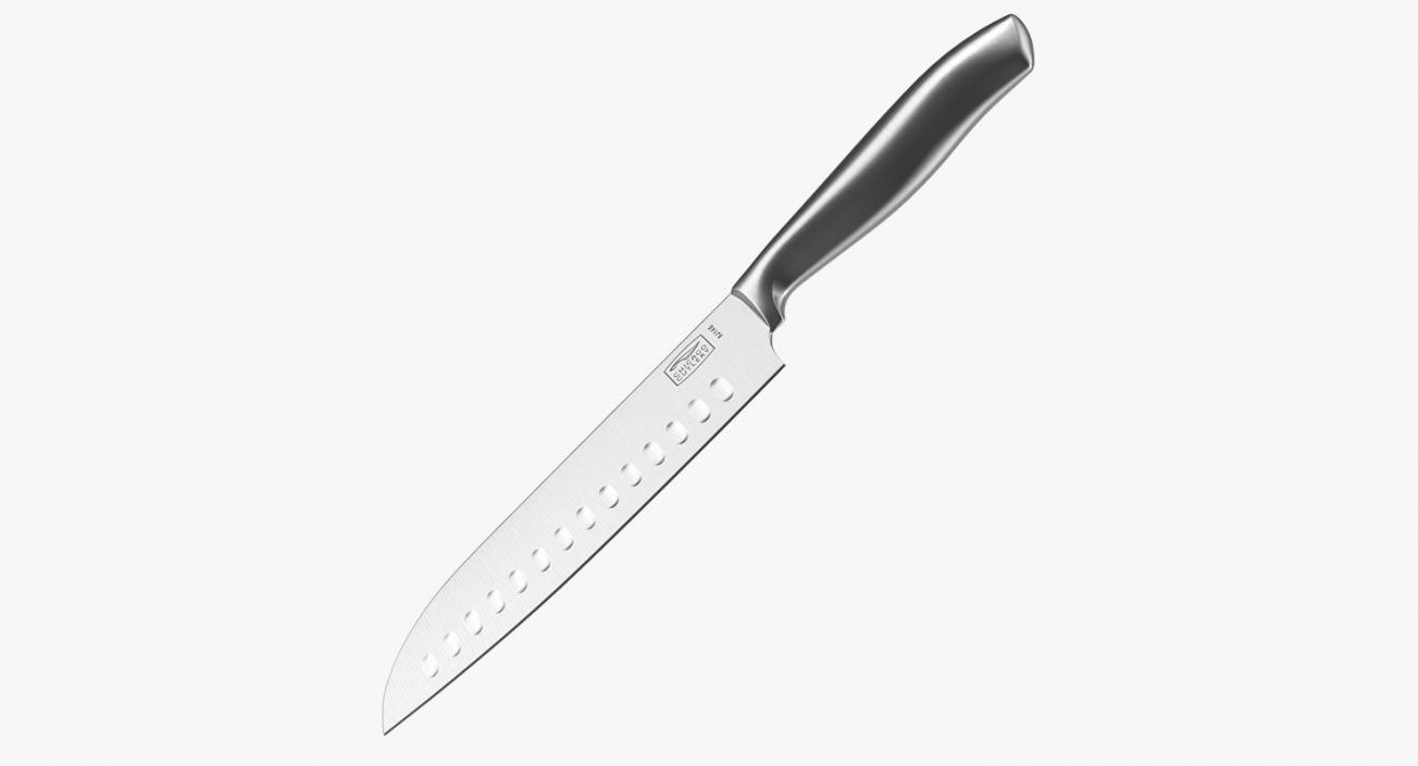 3D Stainless Steel Chef Knife