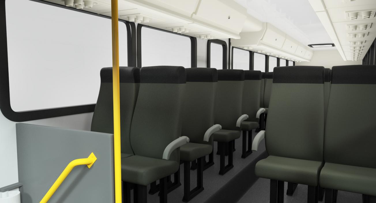 3D model Intercity Bus MCI D4500ct