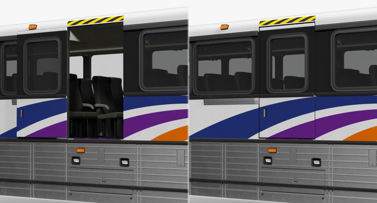 3D model Intercity Bus MCI D4500ct