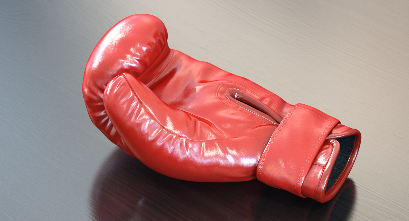 Boxing Glove Rigged 3D model