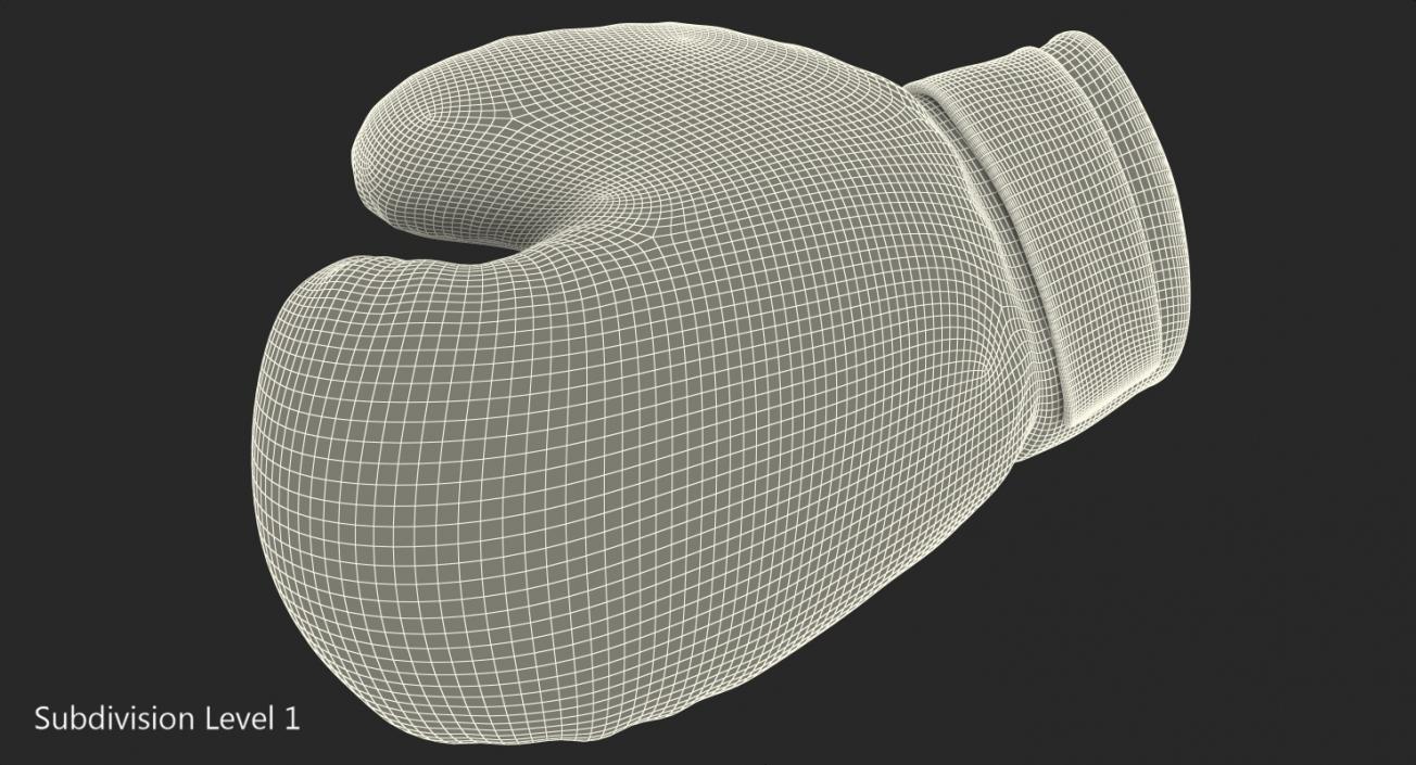 Boxing Glove Rigged 3D model