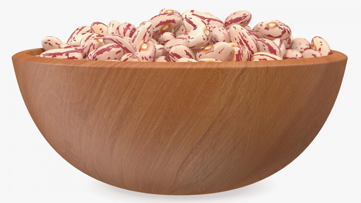 Full Bowl of Roman Beans 3D model