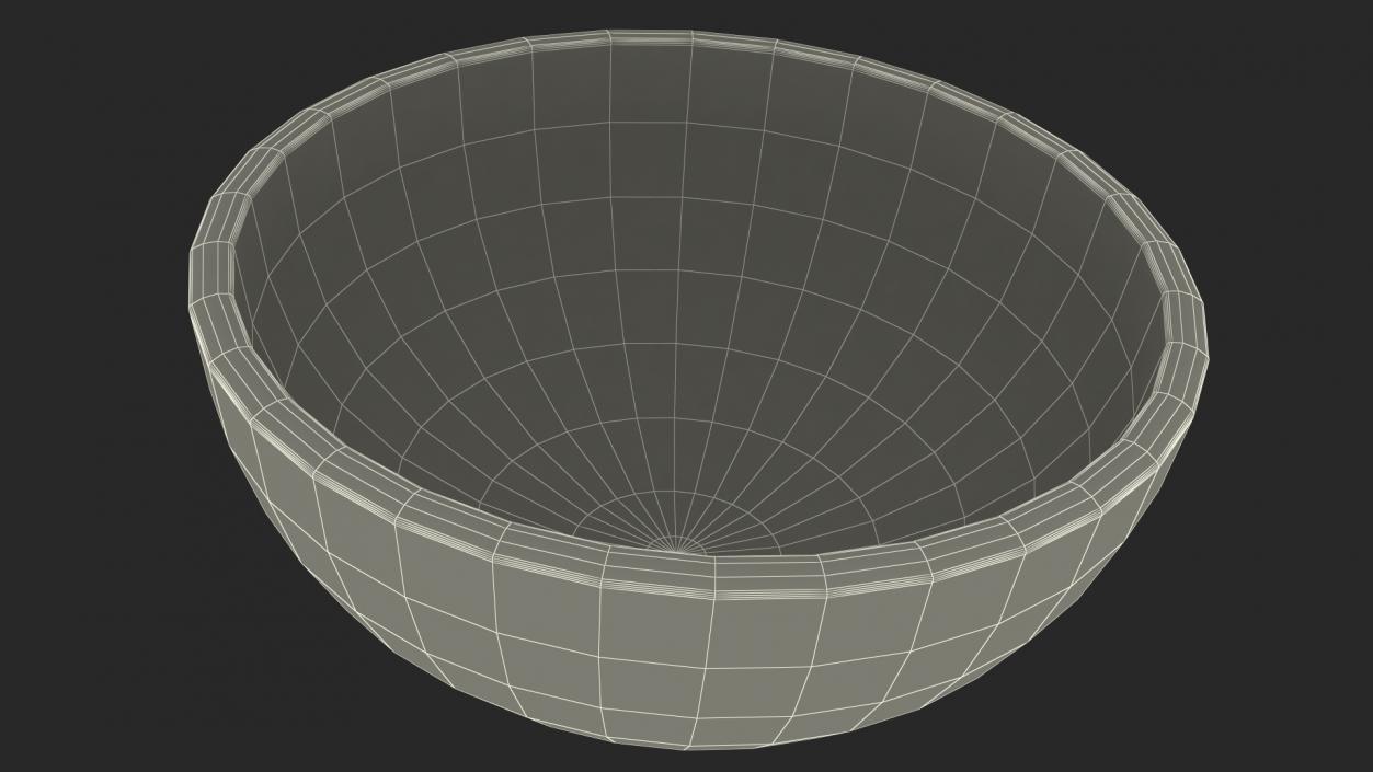 Full Bowl of Roman Beans 3D model