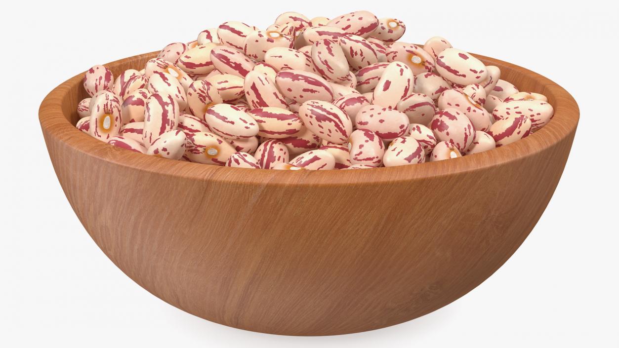 Full Bowl of Roman Beans 3D model