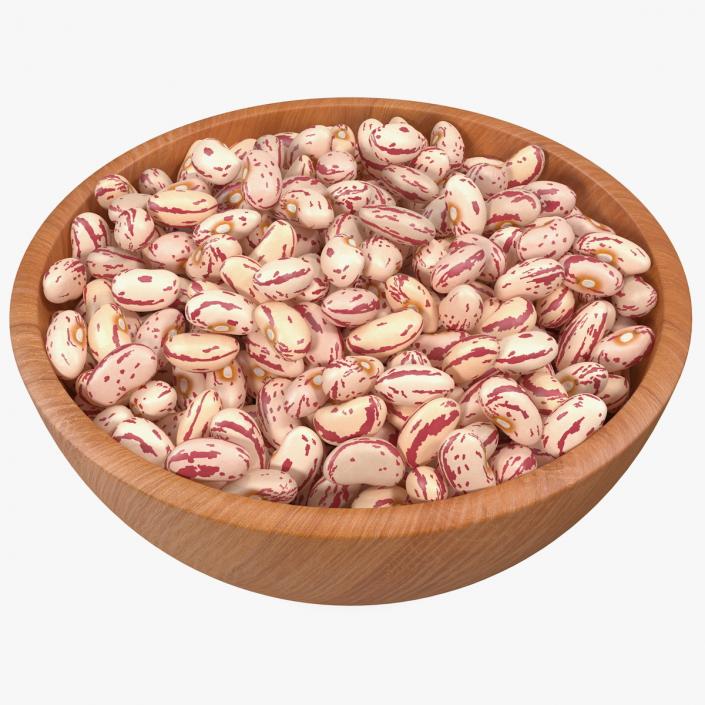 Full Bowl of Roman Beans 3D model