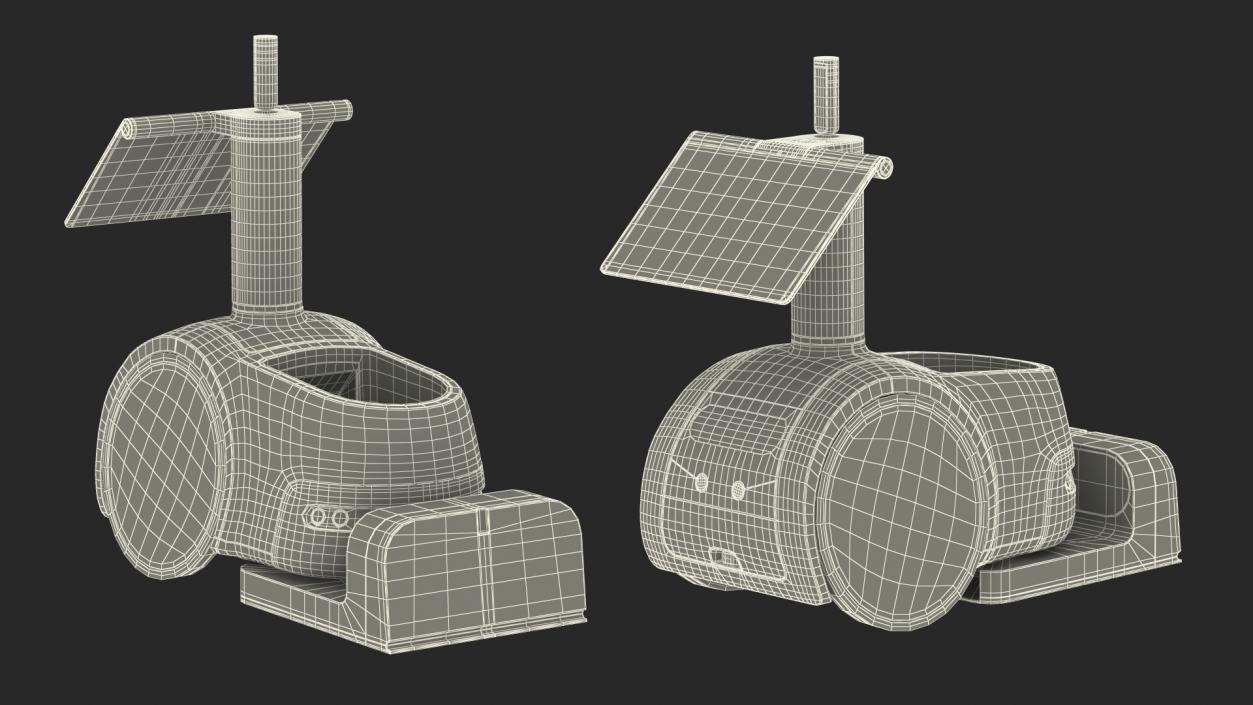 3D Household Robot Smile