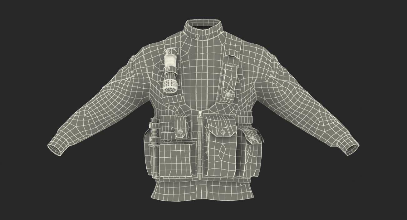 3D model Military Jacket