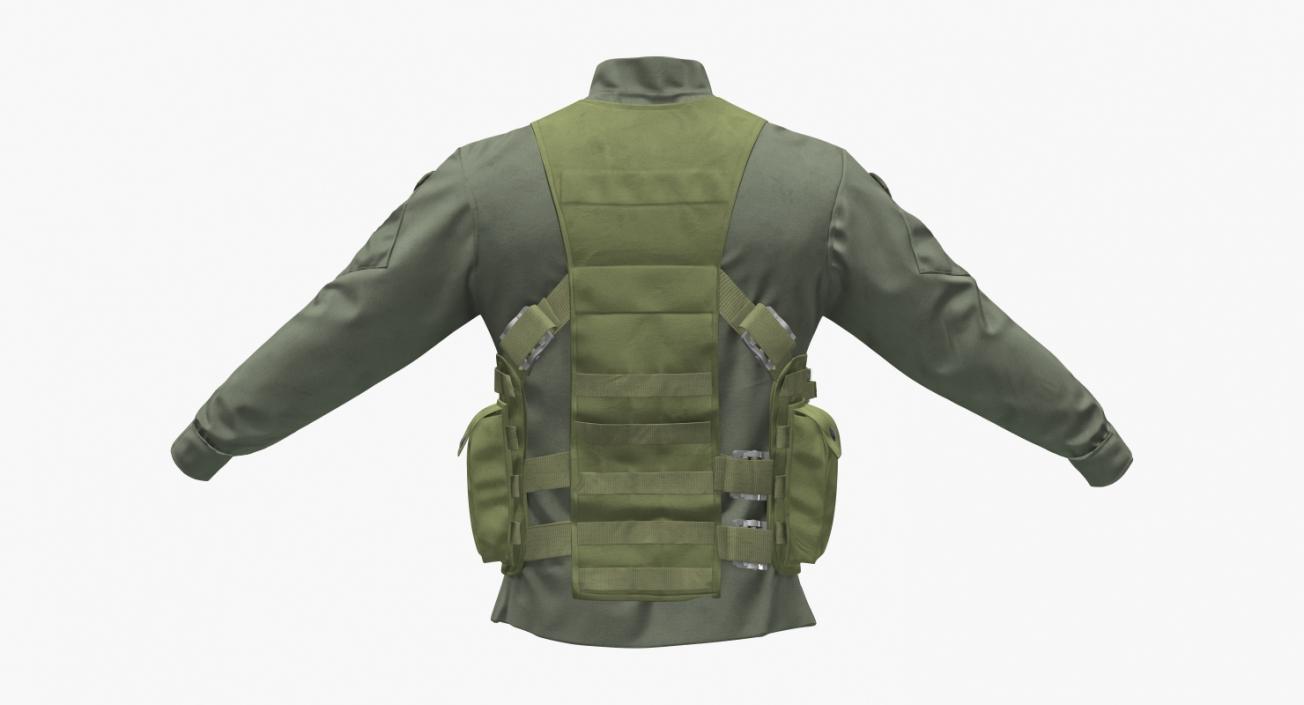 3D model Military Jacket