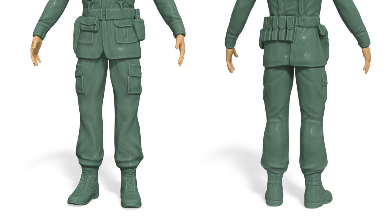 3D Toy soldier