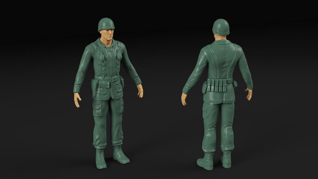 3D Toy soldier