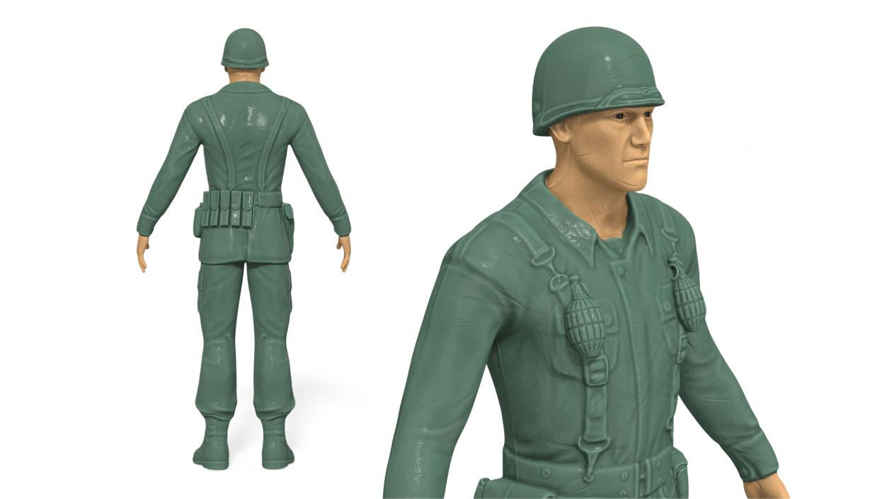 3D Toy soldier