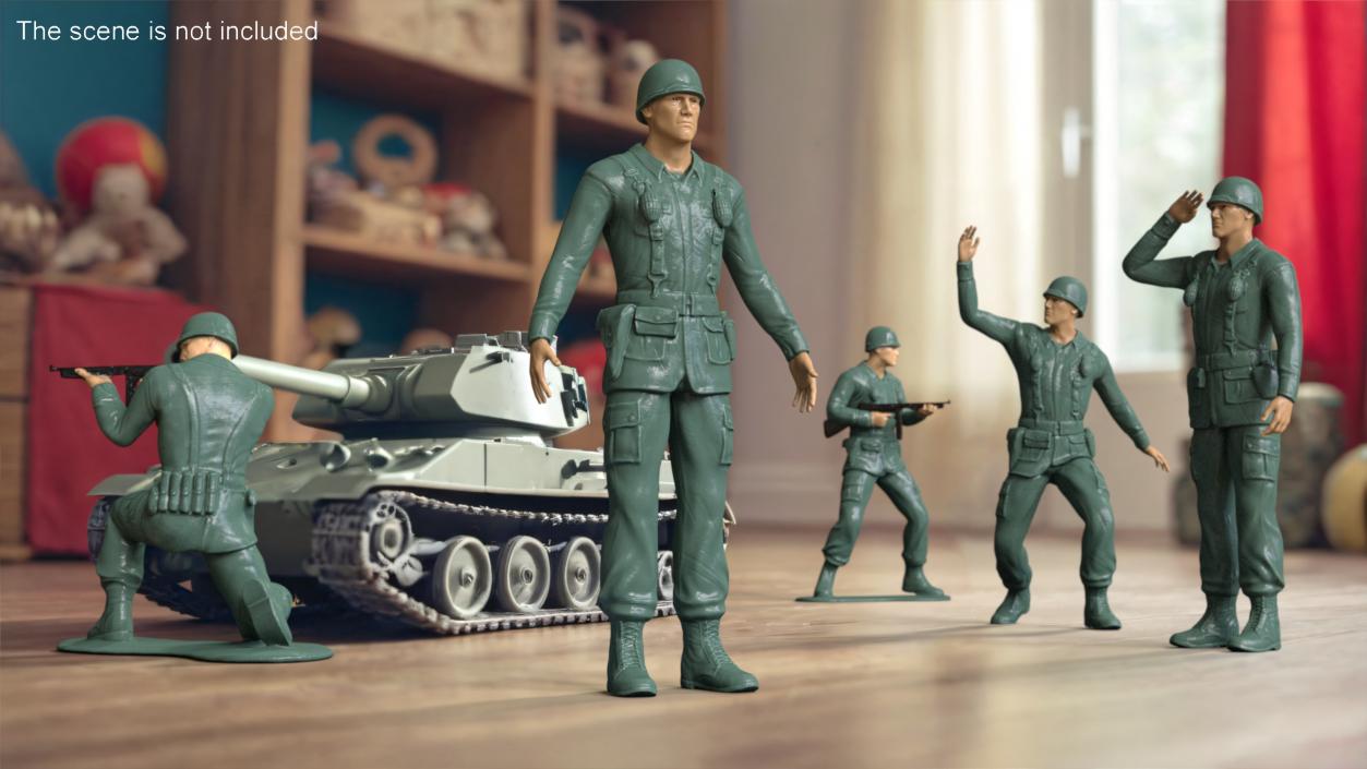 3D Toy soldier