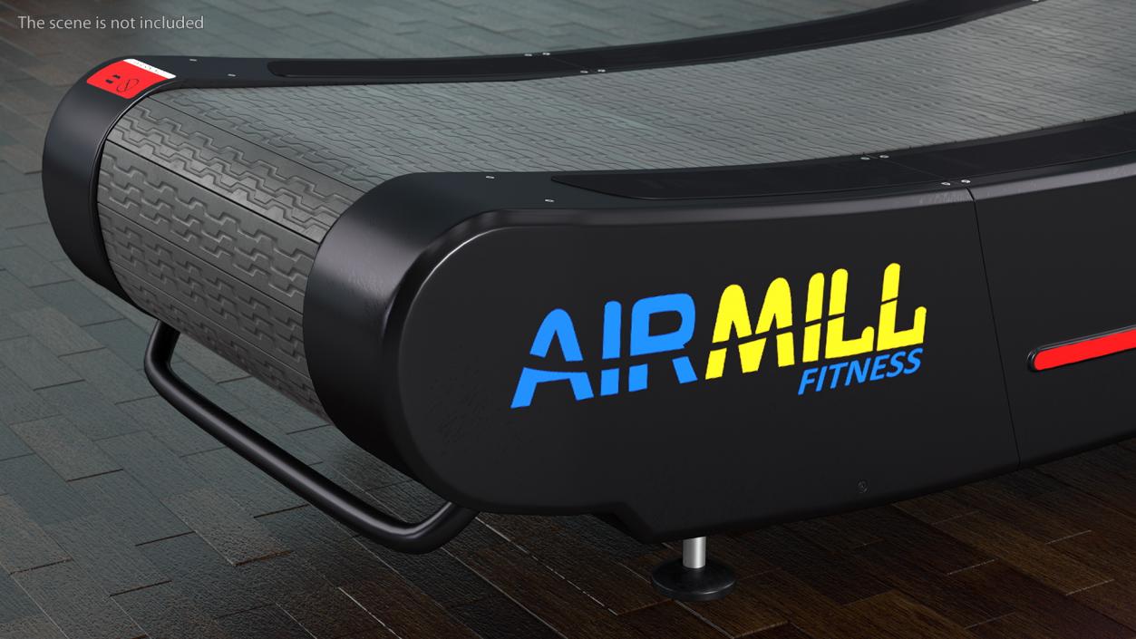 Airmill Air Runner Crossfit Treadmill 3D