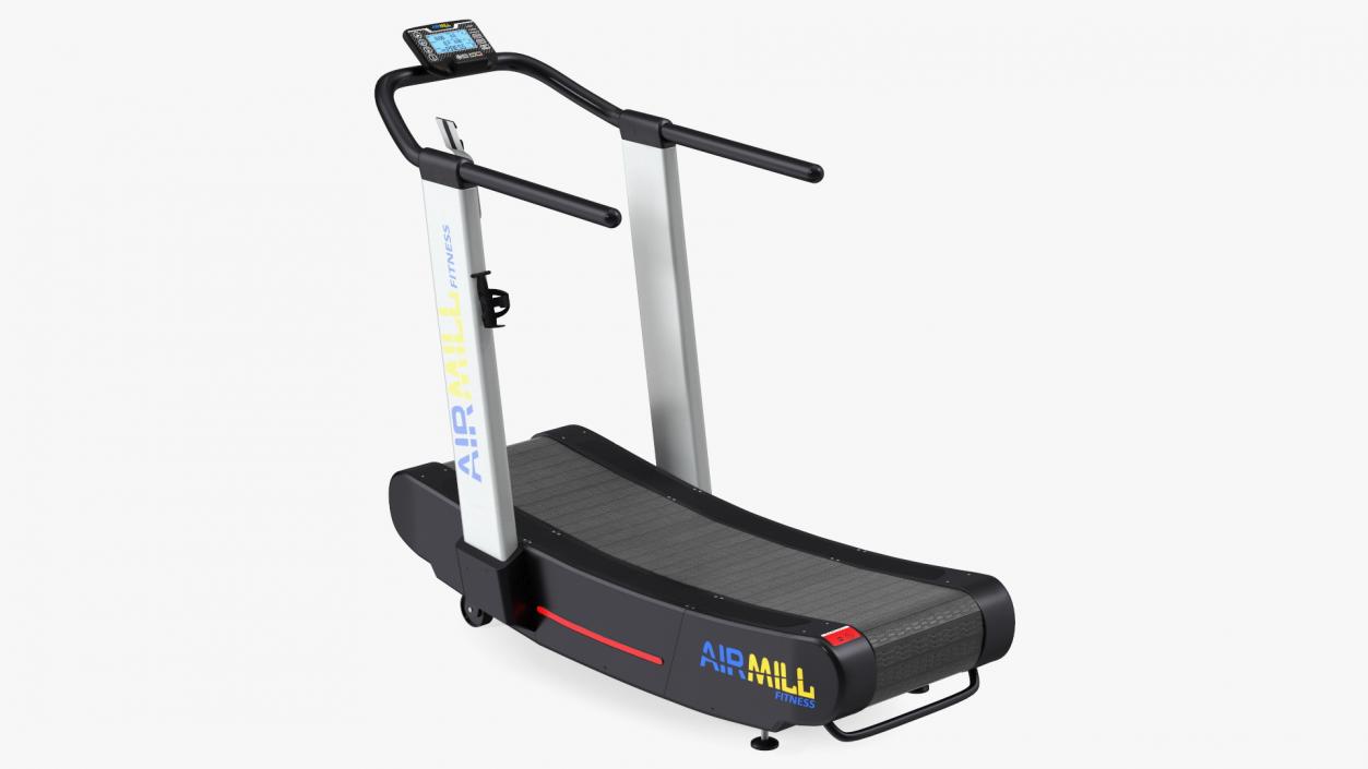 Airmill Air Runner Crossfit Treadmill 3D