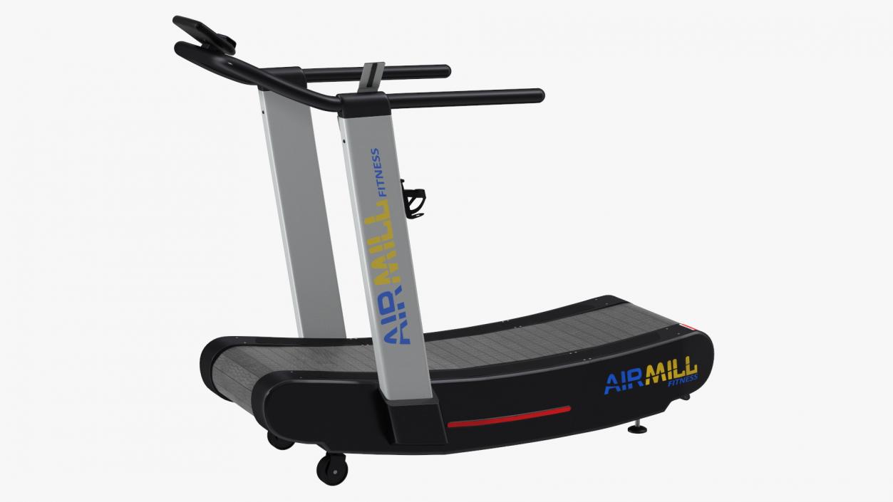 Airmill Air Runner Crossfit Treadmill 3D