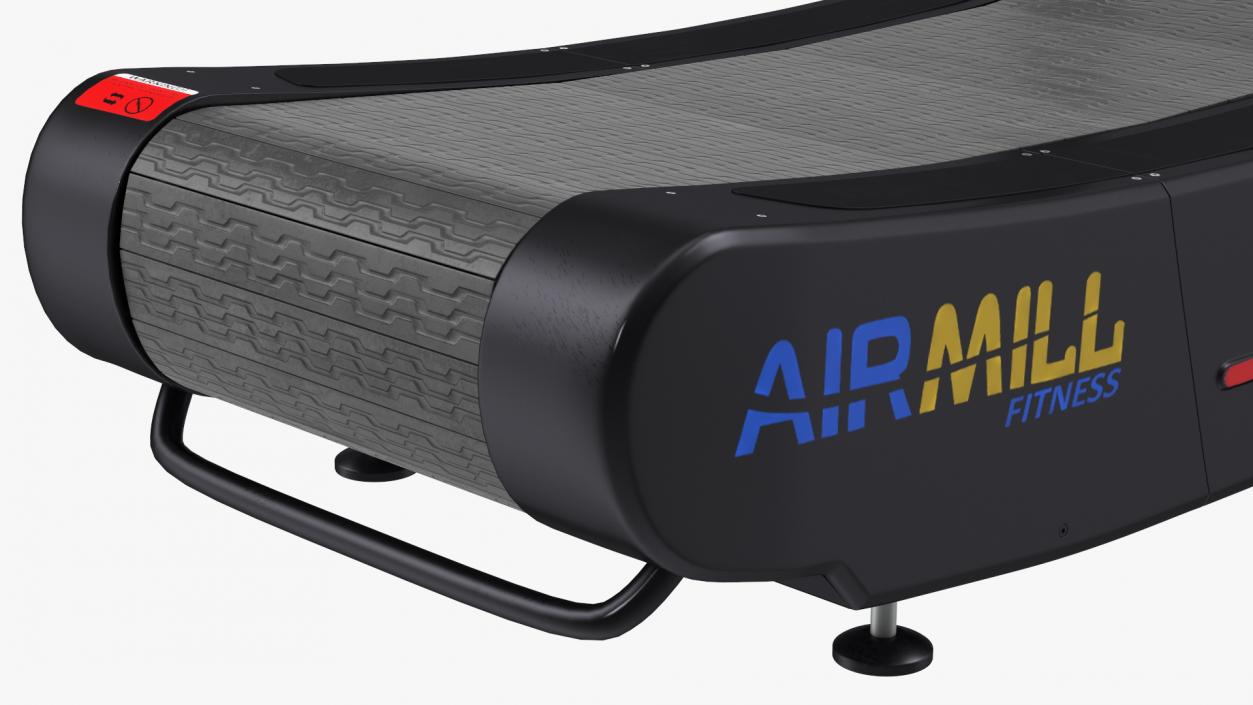 Airmill Air Runner Crossfit Treadmill 3D