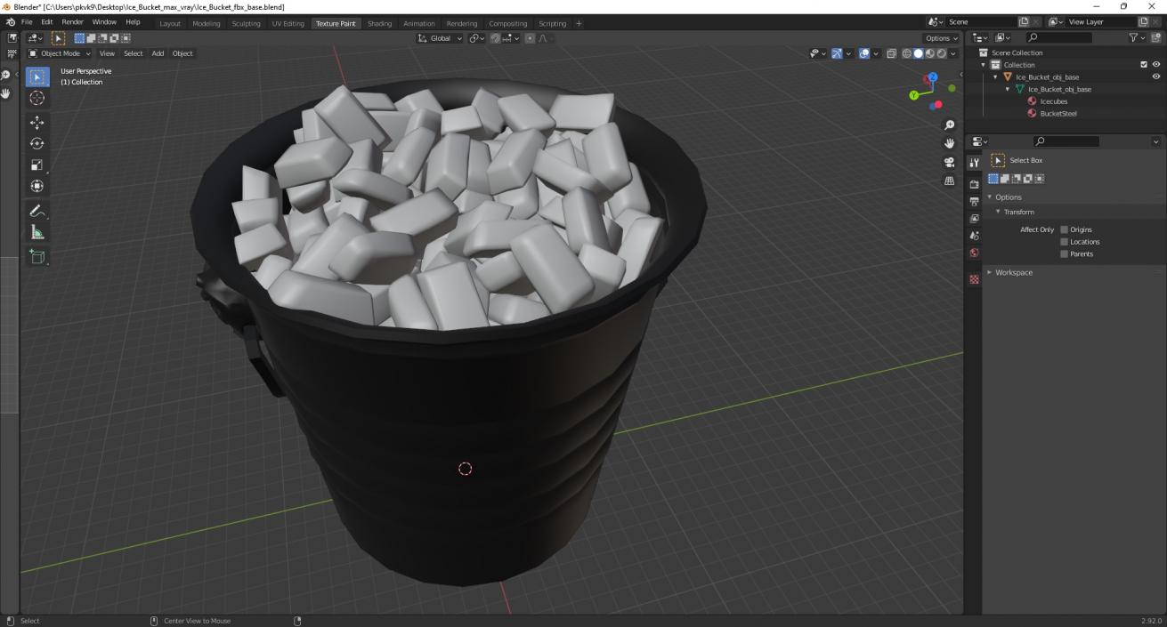 3D model Ice Bucket