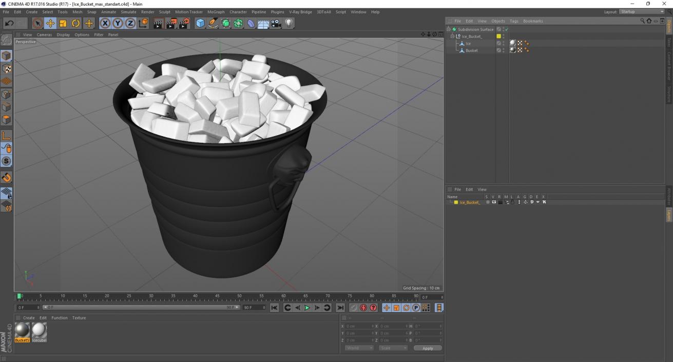 3D model Ice Bucket