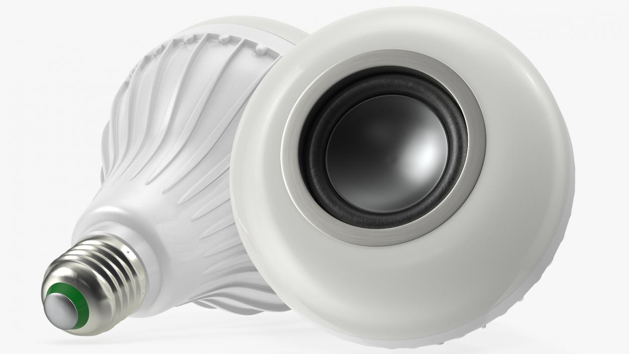 Led Smart Bulb Speaker 3D