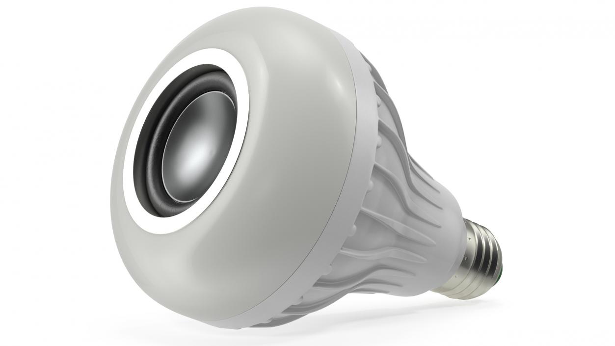 Led Smart Bulb Speaker 3D