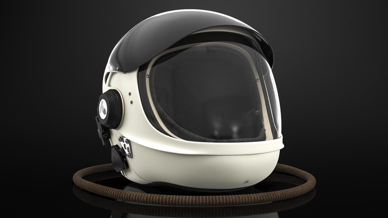 3D model US Navy HGU-20 P Clamshell Flight Helmet