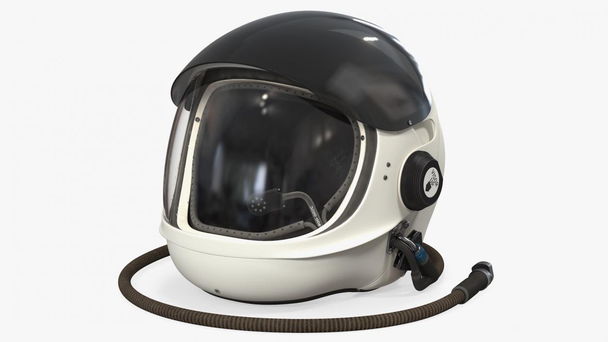 3D model US Navy HGU-20 P Clamshell Flight Helmet