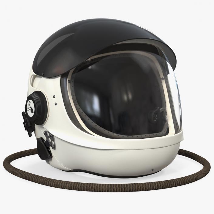 3D model US Navy HGU-20 P Clamshell Flight Helmet