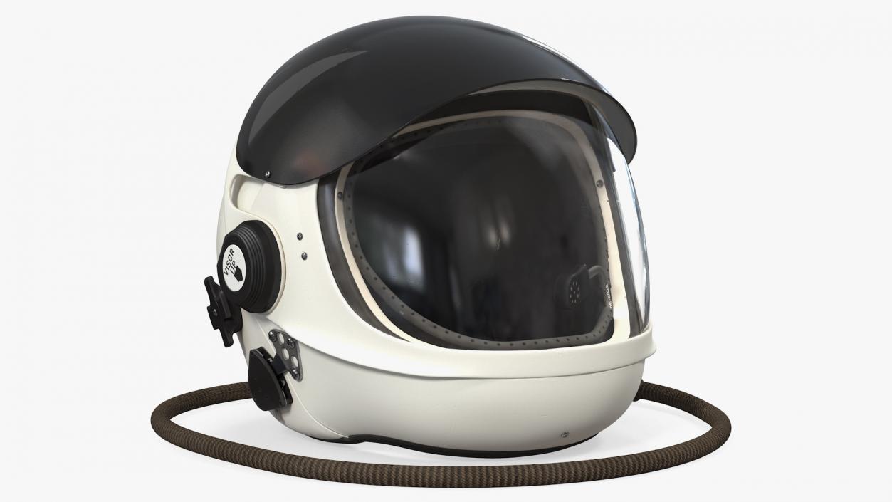 3D model US Navy HGU-20 P Clamshell Flight Helmet