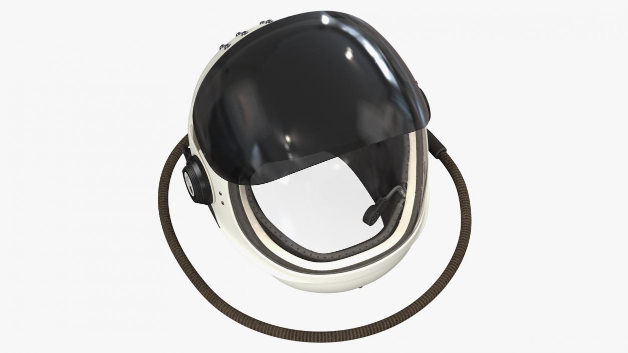 3D model US Navy HGU-20 P Clamshell Flight Helmet