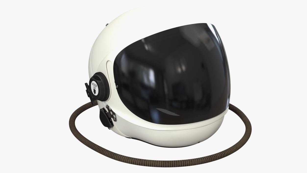 3D model US Navy HGU-20 P Clamshell Flight Helmet