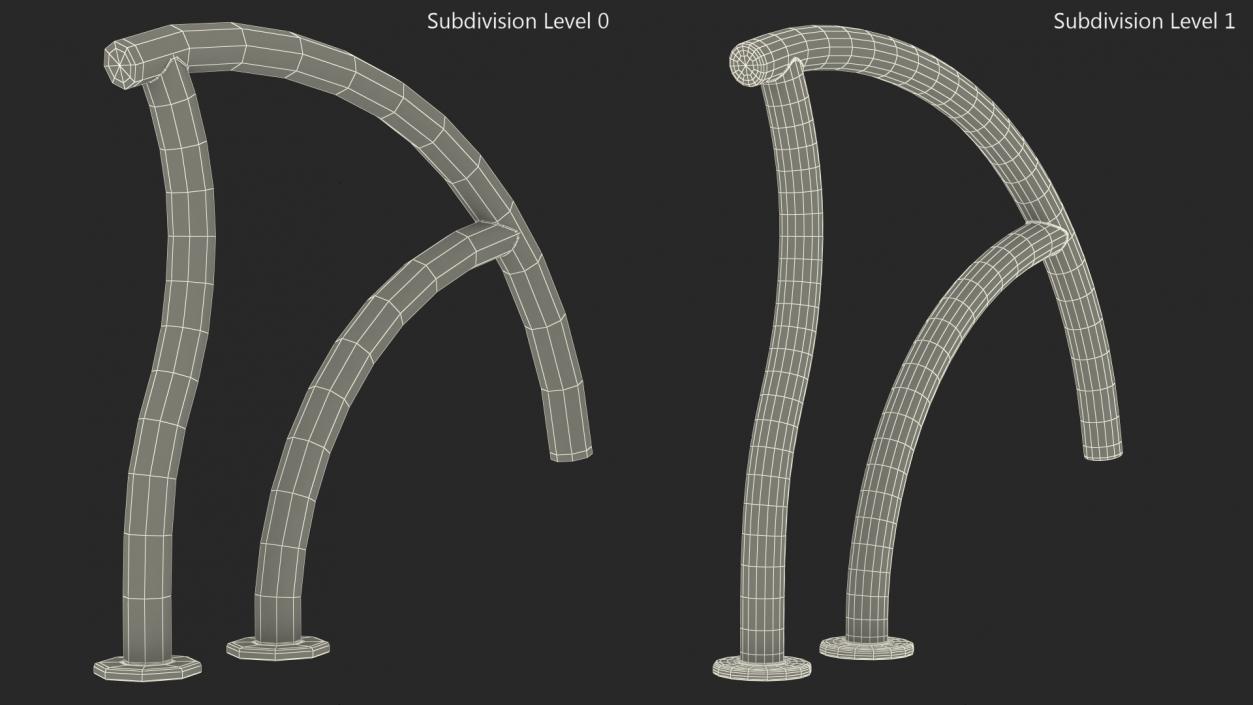 3D Elegant Grab Rail for Pool