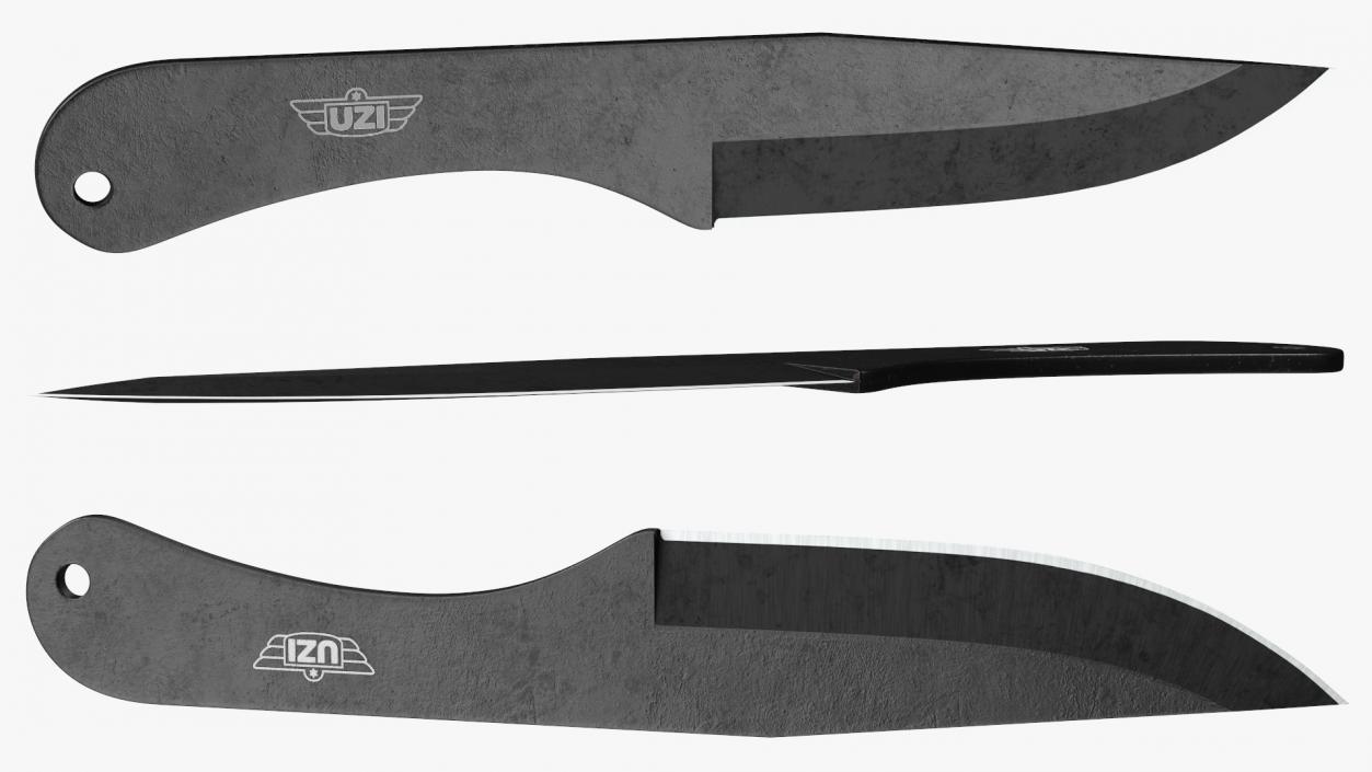 3D Throwing Knives Collection