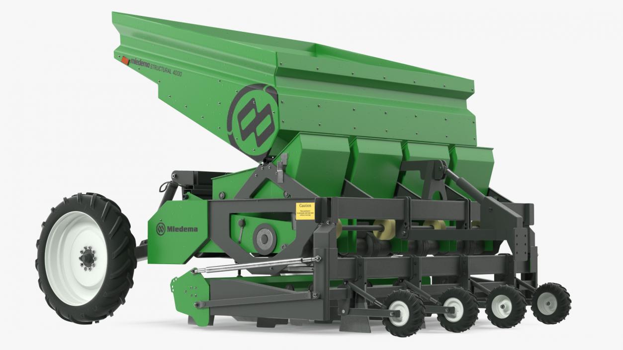 Miedema Structural 4000 Potato Planter Green 3D model