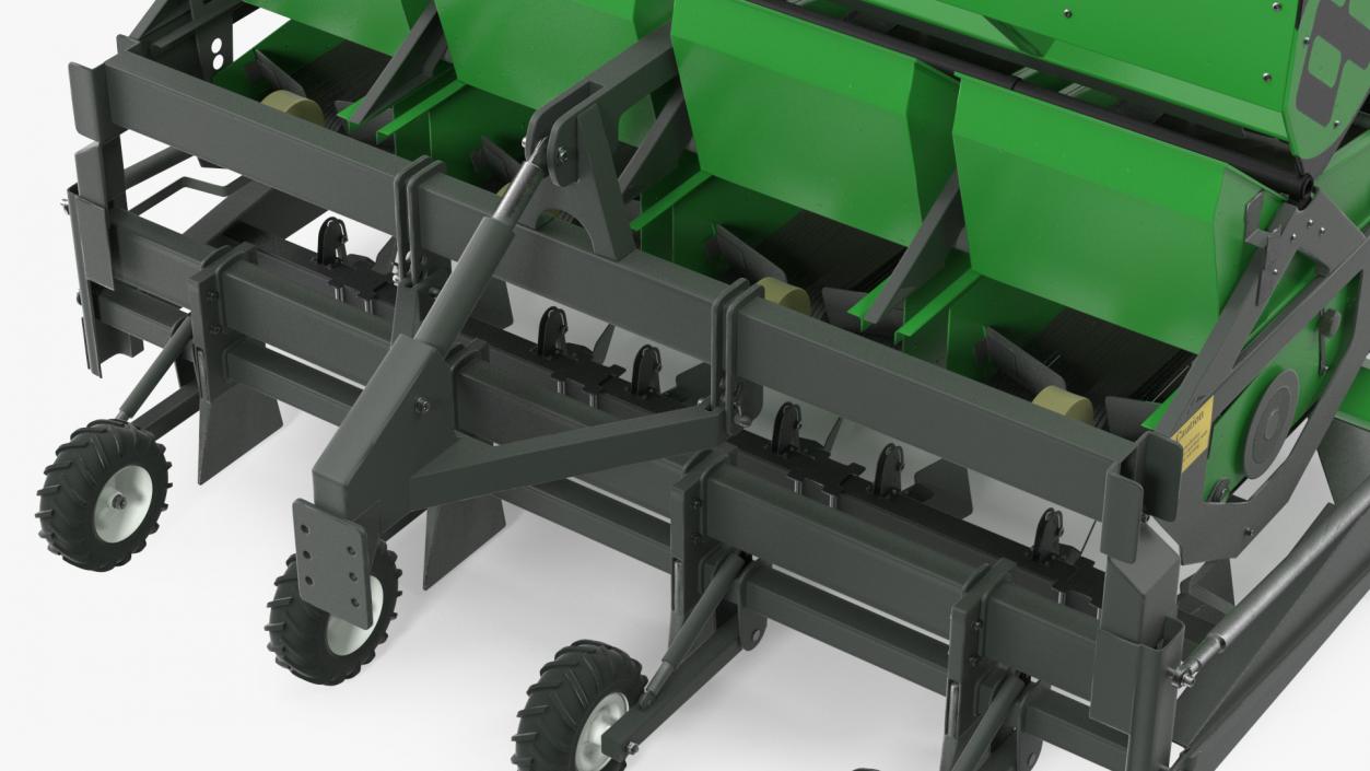 Miedema Structural 4000 Potato Planter Green 3D model