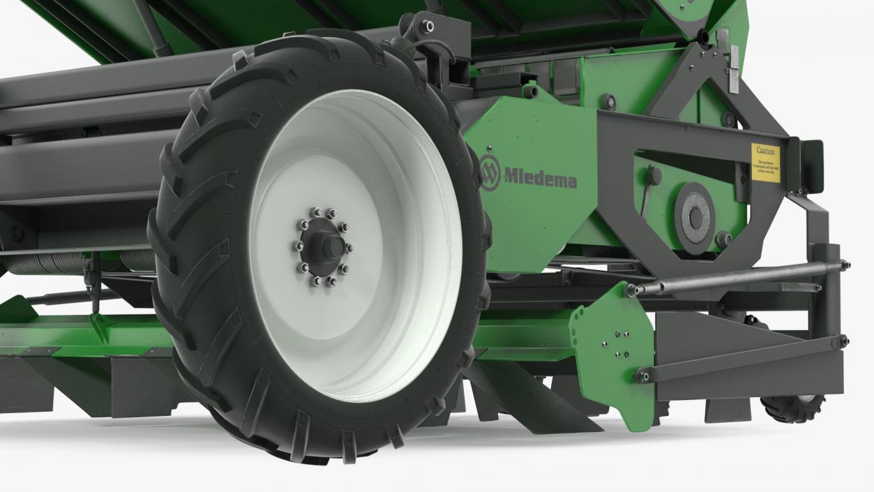 Miedema Structural 4000 Potato Planter Green 3D model