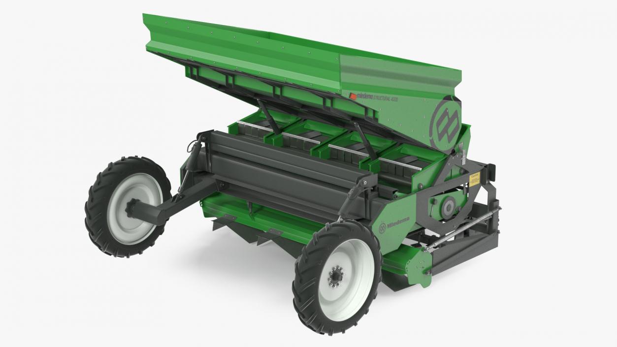 Miedema Structural 4000 Potato Planter Green 3D model