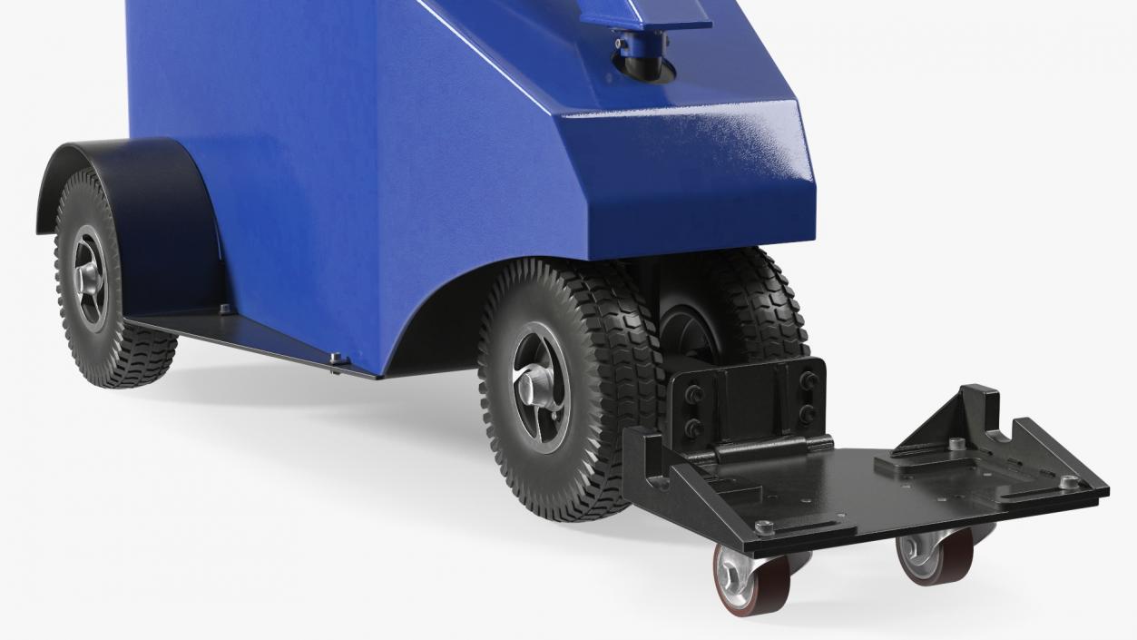 Electric Trolley Mover Blue 3D