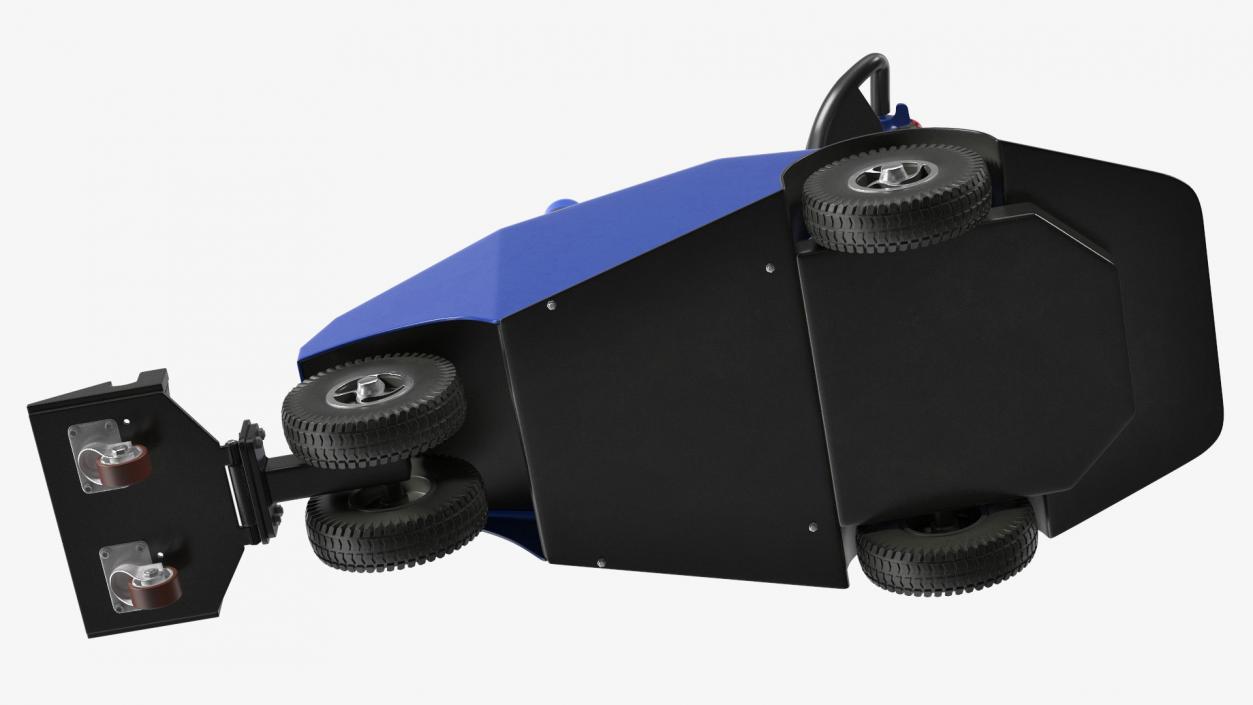 Electric Trolley Mover Blue 3D