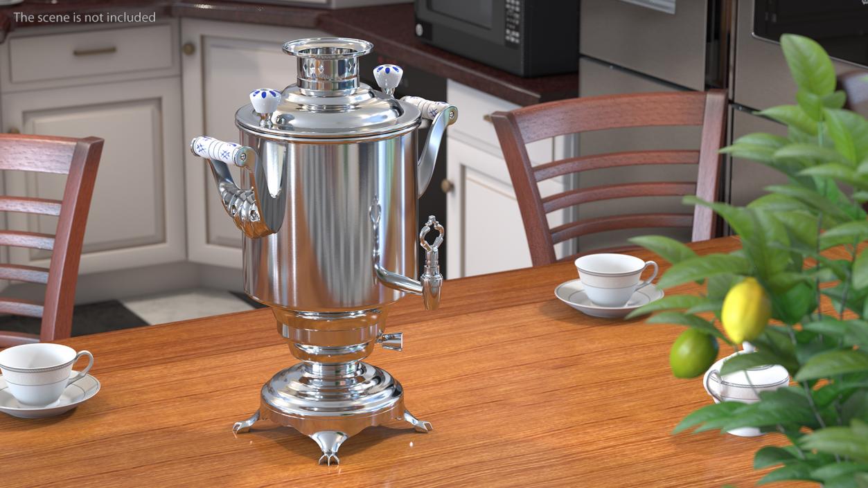 Modern Russian Samovar 3D