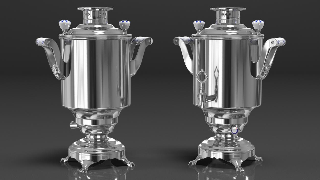 Modern Russian Samovar 3D