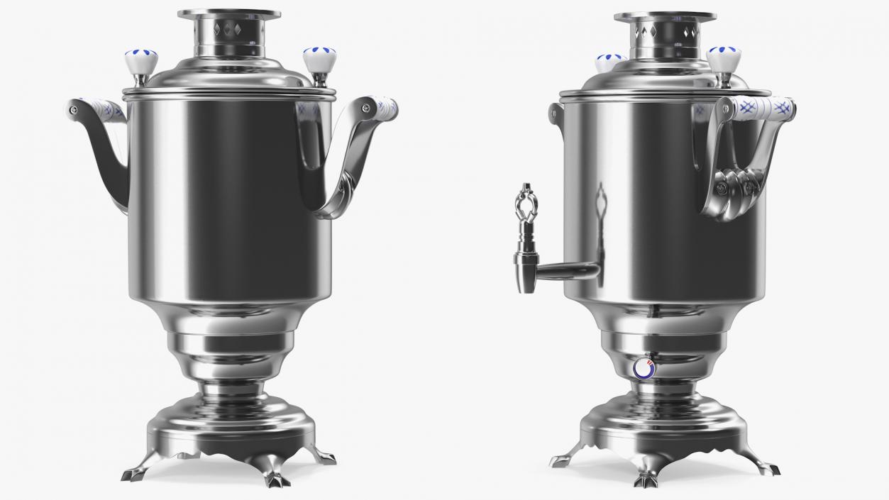 Modern Russian Samovar 3D